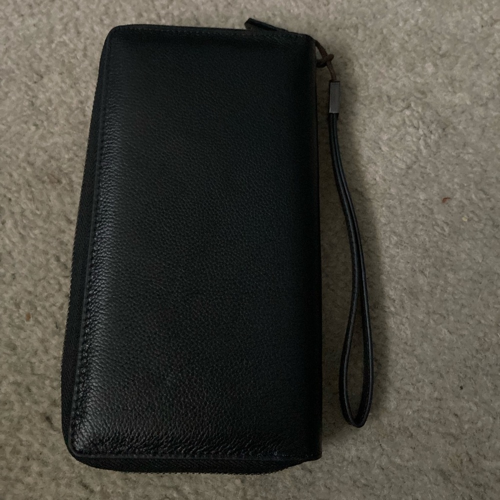 Brand new black RFID wristlet